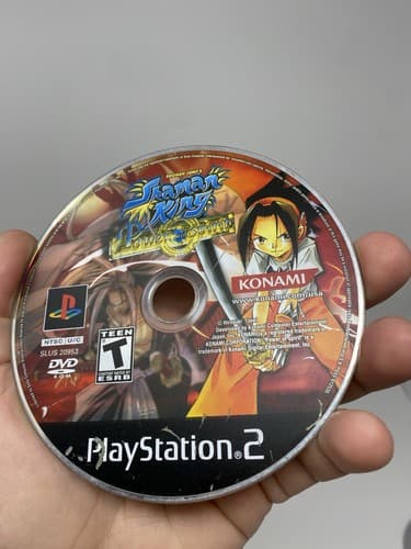 Shaman King Power of Spirit (Sony PlayStation 2 2004) Disc Only Tested Authentic — photo 4