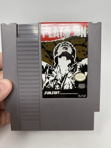 NES Platoon (NES - 1988) Cartridge & Manual - Collectors Condition — photo 3