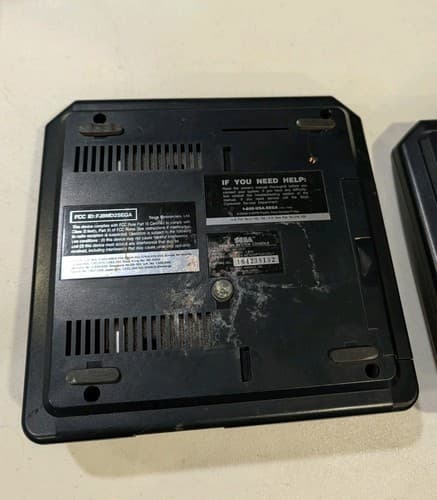 2 SEGA Genesis Lot, MK-1631 Model 2 Console, For Parts Or Repair — photo 7