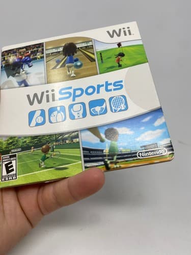 Nintendo Wii Sports Nintendo Wii Game Disc w/ Cardboard Sleeve FACTORY SEALED — photo 5