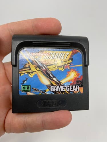Aerial Assault (Sega Game Gear, 1991) Cartridge Only No case or Manual — photo 2