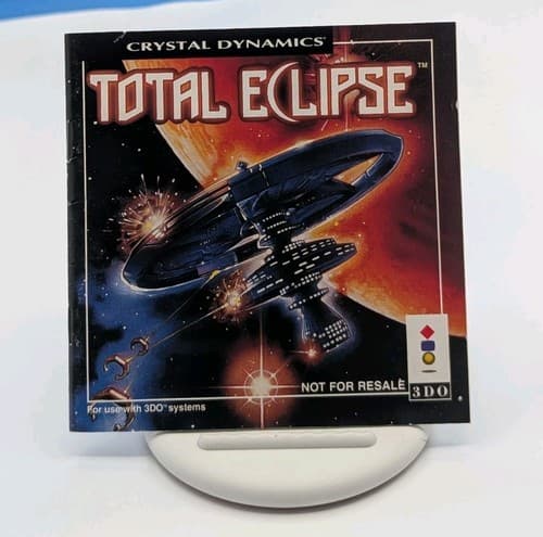 Total Eclipse (3DO, 1993) Complete Jewel Case, Tested & Working — photo 4
