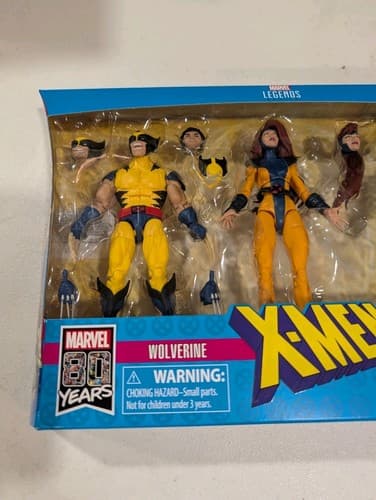 Marvel Legends Series X-Men: Wolverine, Jean Grey, Cyclops 3 Pack New Open Box — photo 3