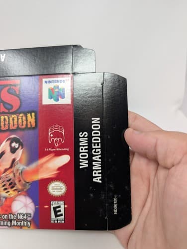 Worms Armageddon Promo Store Display Box, Very Rare, Unused — photo 2