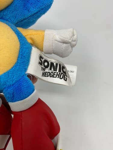 Classic Sonic the Hedgehog Plush Big Head Sitting Stuffed Toy Blue Sega — photo 4