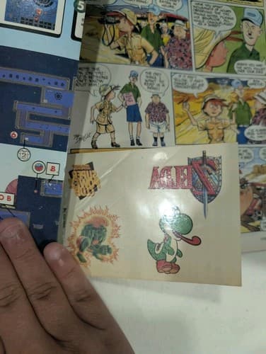 Nintendo Power Magazine Vol 50 The Legend of Zelda Link’s Poster/cards/tattoos — photo 4