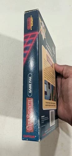 Gun.Smoke Nintendo NES Complete In Box Capcom Authentic Vintage — photo 6