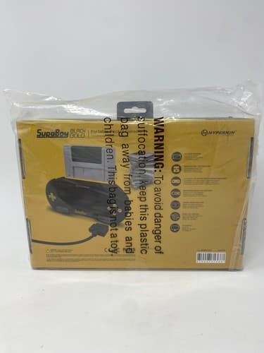 Hyperkin SupaBoy Portable Pocket BlackGold Console - Brand New - Factory Sealed — photo 4