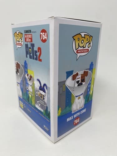 Funko Pop! Movies Secret Life of Pets 2 Max With Cone Vinyl Figure #764 — photo 6