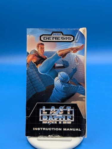 Last Battle (Sega Genesis, 1990) Complete | CIB ~Tested and Working~ — photo 4