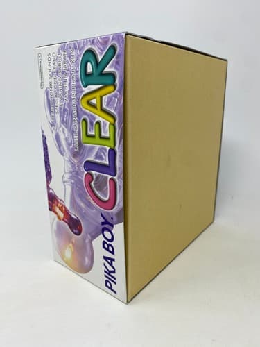 Vintage 90s Bootleg Pokemon Pika Boy Space Gun Toy Clear Atomic Purple Boxed NOS — photo 3