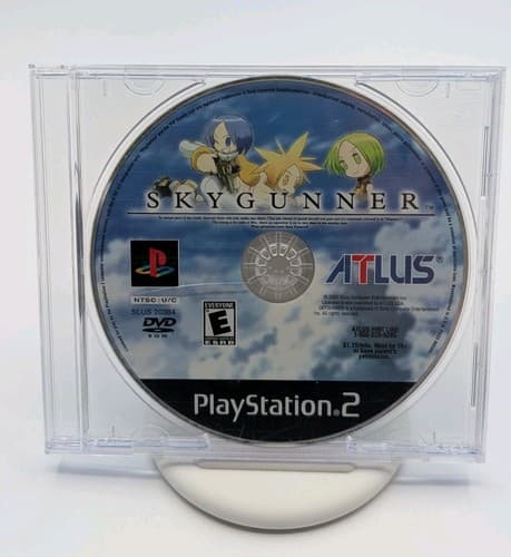 Sky Gunner Sony PlayStation 2 PS2 Disc Only TESTED VG Atlus