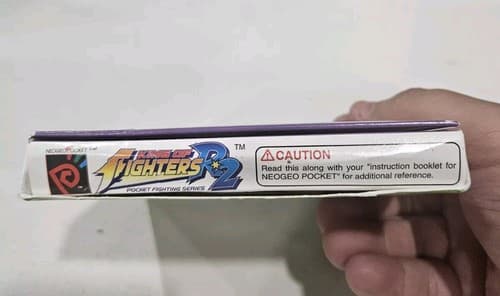 King of Fighters R-2 NeoGeo Pocket Color Original Complete CIB Authentic Tested — photo 3
