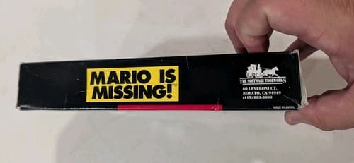 Mario Is Missing Super Nintendo SNES Complete in Box - Damaged Box, W/ Poster — photo 5