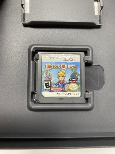 Locks Quest - Nintendo DS CIB Complete Tested Handheld Cartridge Case & Manual — photo 9