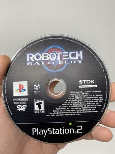 Robotech: Battlecry (Sony PlayStation 2, 2002) Disc Only. Tested! — photo 2