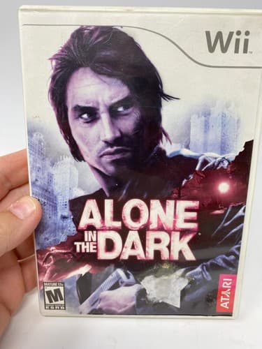 Alone in the Dark (Wii, 2008) Disc & Case No Manual Included Tested Working
