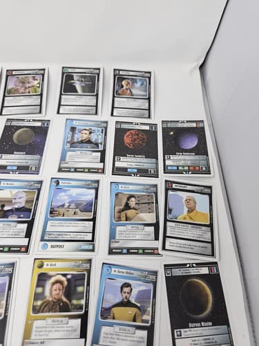 Star Trek CCG Lot of Of 61 Cards Mixed - Characters, Vehicles — photo 8