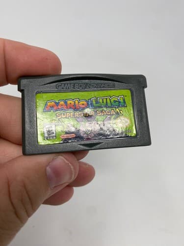 Mario & Luigi Superstar Saga (Game Boy Advance) Game Cartridge Only — TESTED — photo 3
