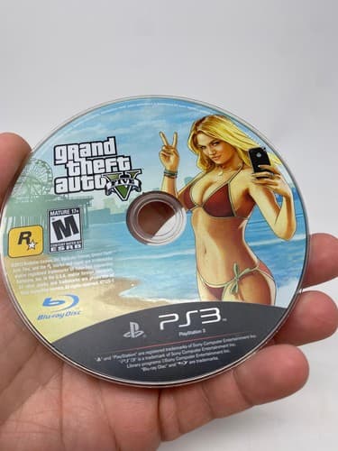 Grand Theft Auto V - PS3 PlayStation 3 Disc Only Tested working — photo 3