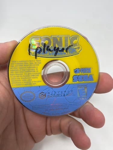 Sonic Mega Collection (Nintendo Gamecube, 2002) Loose Game Disc Only Tested