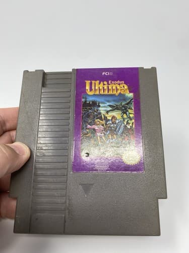 Ultima: Exodus (Nintendo NES) Authentic Cart Only Tested Working — photo 5