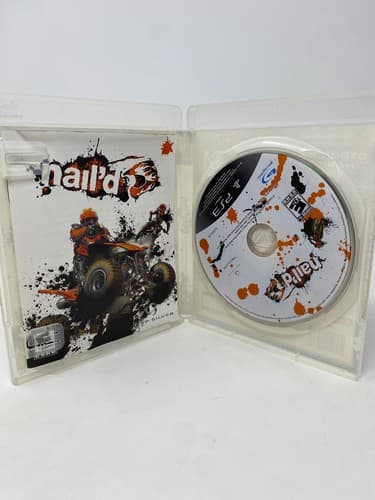 Nail'd Sony PlayStation 3 PS3 Racing ATV Dirt Bike Motorcycle Complete Manual — photo 7