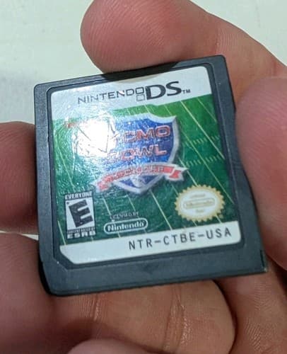 Tecmo Bowl: Kickoff (Nintendo DS) Video Game Cartridge Tested — photo 2