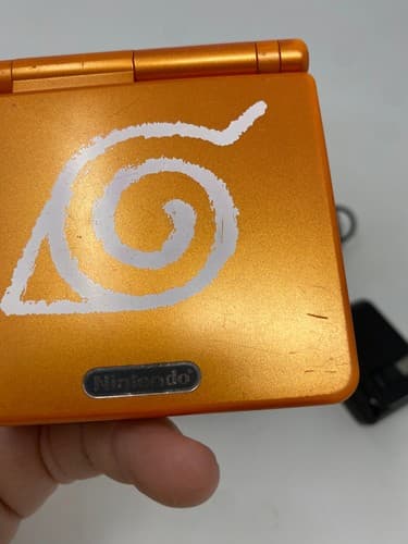Nintendo GameBoy Advance SP NARUTO Limited Edition Tested GBA AGS-001 — photo 4