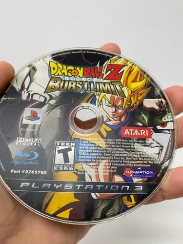 Dragon Ball Z Burst Limit PlayStation 3 PS3 Video Game Fighting Anime Disc Only — photo 2