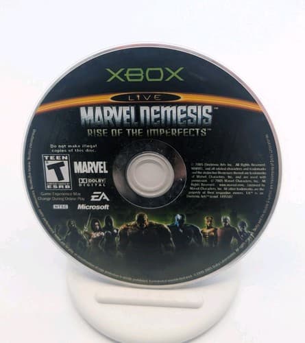 Marvel Nemesis: Rise of the Imperfects (Microsoft Xbox, 2005) CIB Complete — photo 6