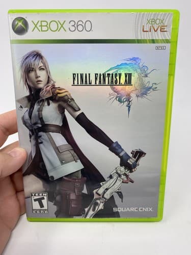Final Fantasy XIII Xbox 360 Microsoft JRPG Fantasy RPG Video Game & Case