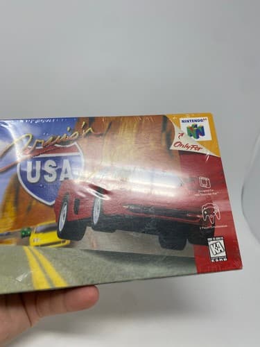 Cruis'n USA Nintendo 64 N64 1996 Factory Sealed Brand New Black Label — photo 4
