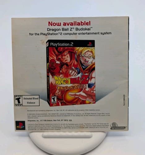 Dragon Ball Z: Ultimate Battle 22 PlayStation 1 PS1 Tested Working complete — photo 5