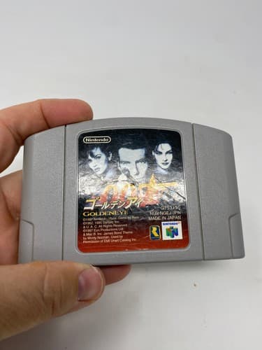 GoldenEye 007 Nintendo 64 N64 Japanese Import Cartridge Only NTSC-J NUS-NGEJ-JPN — photo 3