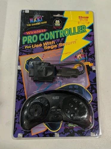 SEGA SATURN NAKI WIRELESS PRO CONTROLLER BRAND NEW Blister