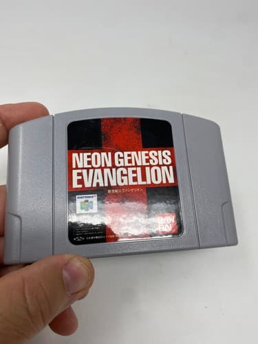 USED Nintendo 64 Neon Genesis Evangelion BANDAI JAPAN Cart Only Tested — photo 4