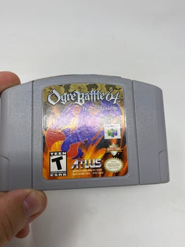Ogre Battle 64: Person of Lordly Caliber (Nintendo 64 N64) Cart Only Authentic — photo 3