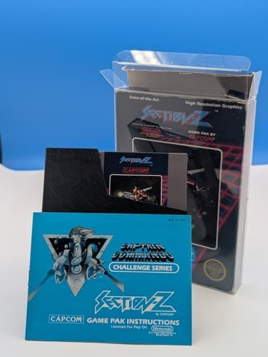 Section Z (NES) CIB Complete In Box With Manual, 5 Screw Hangtab — photo 4