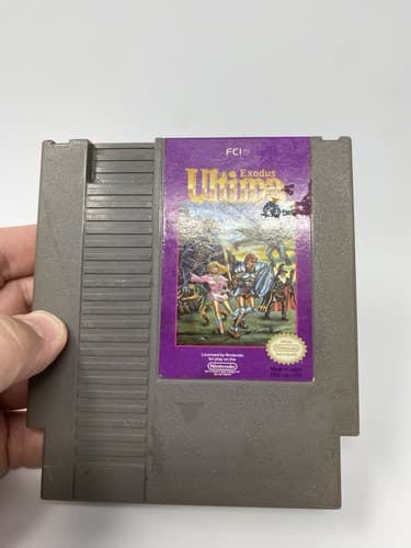 Ultima: Exodus (Nintendo NES) Authentic Cart Only Tested Working — photo 3