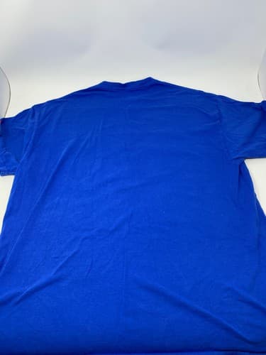 DC Comics Batgirl Wonder Woman Supergirl Pixel Art Blue Graphic T-Shirt XL — photo 8