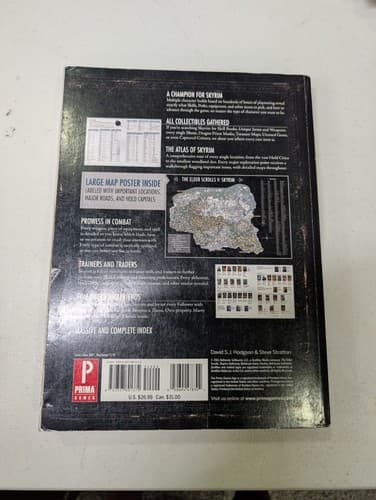 Prima Games The Elder Scrolls V: Skyrim Official Strategy Guide - Damaged Cover — photo 4