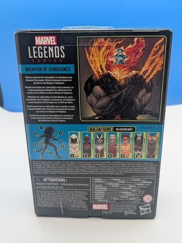 Marvel Legends Weapon of Vengeance Wolverine Strange Tales Blackheart BAF 2024 — photo 2