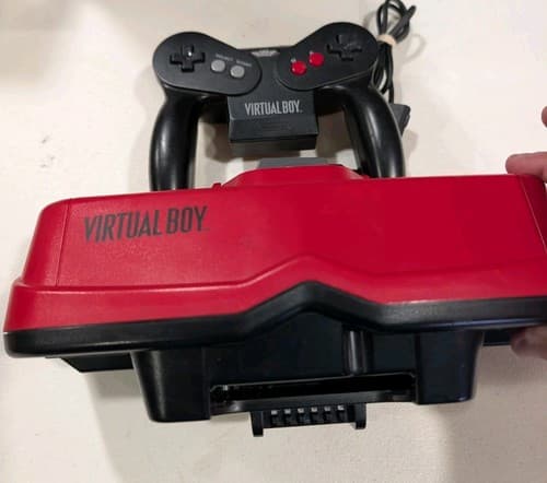 Nintendo Virtual Boy Console Head And Controller Only -UNTESTED FOR PARTS REPAIR — photo 2