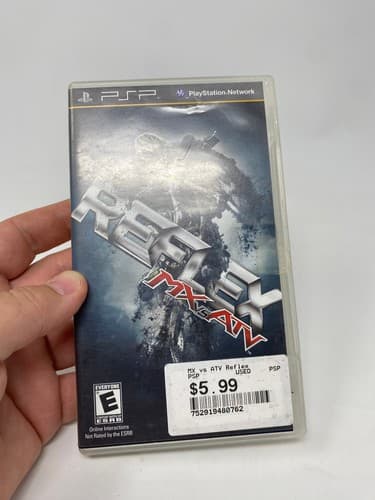 THQ MX vs ATV Reflex Sony PSP 2009 E NTSC-U/C Manual Included — photo 2