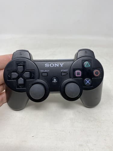 Sony Playstation 3 DualShock 3 Wireless Controller Black- OEM, Pre-Owned, Tested