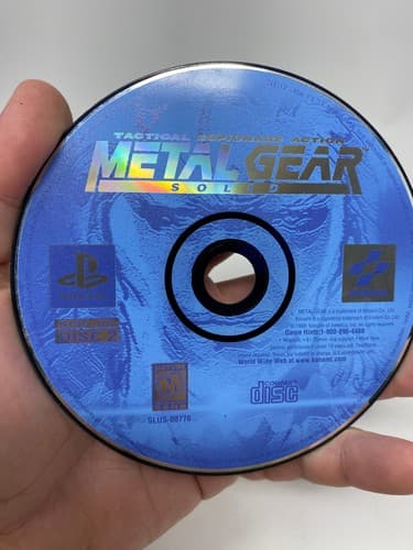 Metal Gear Solid Sony PlayStation 1999 Disc Only Tested and Working PS1 — photo 6
