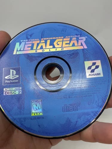 Metal Gear Solid Sony PlayStation 1999 Disc Only Tested and Working PS1 — photo 8