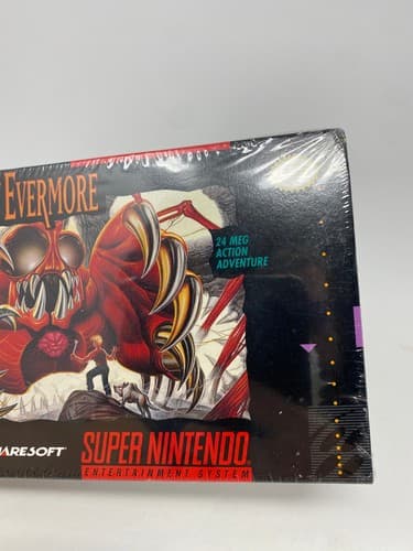 Secret of Evermore SNES Super Nintendo Factory Sealed Brand New V-Seam — photo 5