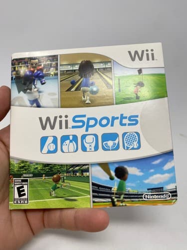 Nintendo Wii Sports Nintendo Wii Game Disc w/ Cardboard Sleeve FACTORY SEALED — photo 2